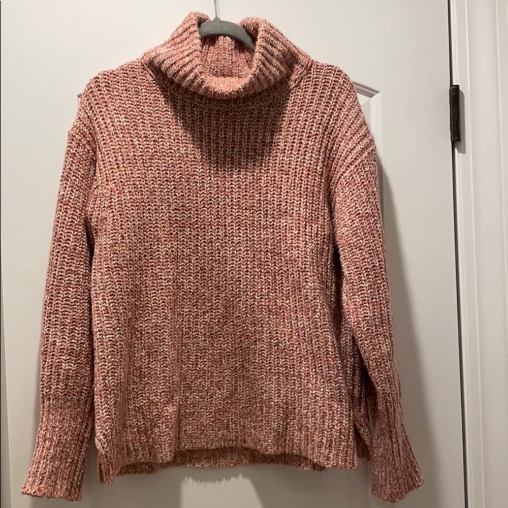 JCrew Point Sur Chunky Turtleneck Sweater, Large